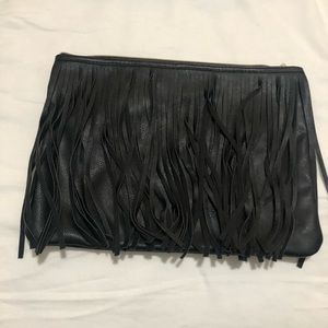 Leather clutch from Bergdorf Goodman, brand new